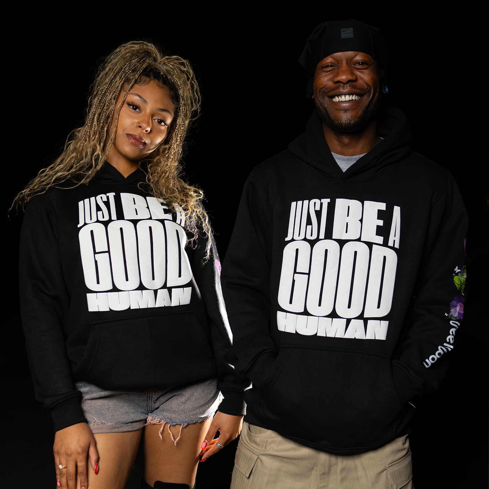 Just Be A Good Human - Hoodie